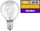 Tropfenlampe OSRAM, E14, 230V, 60W, klar