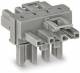 WAGO 770-1733 T-distributor 4-pin. 3VK code B pink