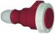 Bals CEE coupling TLS red 310346 IP67, 16A 5p 6h 200/346 to 240/415V 50/60Hz