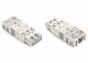 WAGO 770-233/035-050 plug with strain relief housing, 3-pin, white