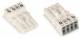 WAGO 890-224 socket without strain relief housing, 4-pin white