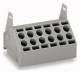 WAGO 806-212 socket terminal strip with removal aid 0.2 -1.5 mm² gray