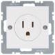 Berker 41668989 Steckdose mit SchutzKontakt USA/CANADA NEMA 5-15 R pws