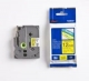 Brother P-touch TZE631 Label Tape - 12 mm Width x 8 m Length - Rectangle - Yellow - 1 Each