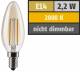 Muellerlicht ETT-1451915 LED Filament Kerzenlampe, E14, 2,2W, 150lm, 2000K, warmweiß, gold