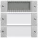 GIRA 2142015 rocker set 2f Plus BSF System 55 clear/grey w