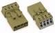 WAGO 890-274/071-000 plug without strain relief housing, 4-pin, light green