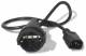APC AP9880 Power Cord, C14 to CEE 7/7 Schuko, 0.6m