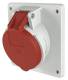 Mennekes 20146A mounted socket 16A 5pin , 6h 400V