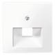 Merten 296225 central plate for UAE 1-gang active white glossy system M