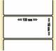 OEM-Factory Labels - Thermal 100 x 160mm, perm, PF, K40.