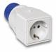 Schneider Electric PKZA203 Schneider CEE adapter plug 1 socket for Germany 16A 2P+E 230VAC