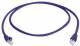 Telegärtner 100008499 TEGA Patchkabel S/FTP Cat.6a (ISO/IEC) 3,0m MP8 FS500 LSZH lila 1:1