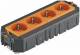 OBO Bettermann 7404672 OBO UTC4 G OR4 Universalträger Connect GST18 VDE 4fach orange 208x76x45 