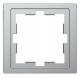 Merten MEG4010-6536 D-Life Rahmen 1fach Edelstahl