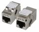 Keystone, Modul, TP/TP-Buchse/Buchse(RJ45,Kupplung) CAT6A, 500MHz,