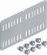 OBO Bettermann 6067870 OBO RUVK 100 FS longitudinal/angle connector for cable tray, horizontal 