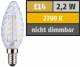 Muellerlicht ETT-1451916 LED Filament Kerzenlampe gedreht, E14, 2,2W, 250lm, 2700K, warmweiß