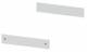 Siemens 8MF10052CT Sockelblenden H:100mm T:500mm RAL7035