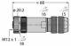 Turck FW-M12KU5W-G-ZF-ME-SH-9 Rundsteckverbinder M12x1 6604210