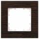 Siemens 5TG11010 5TG1101-0 frame 1-fold, DELTA miro wood wenge 90x90mm