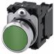 SIEM 3SU1150-0AB40-1BA0 Siemens 3SU11500 22mm rund grün Druckknopf 1S