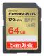 SANDISK SDSDXW2-064G-GNCIN EXTREME PLUS 64GB SDXC MEMORY
