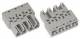 WAGO 770-254/062-000 Stiftteil 4-P. grau