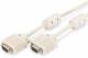 Digitus AK-310103-050-E ASSMANN VGA monitor cable HD15 5.0m 3Coax/7C 2xFerrite beige