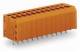 WAGO 739-332 terminal strip for circuit boards 0.08-1.5 sqmm orange