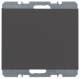 Berker 6710457006 Blindverschluss mit Zentralstück K.1 anthrazit matt
