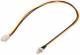 Goobay 93631 Internal PC Power Cable - 3 pole. Male> 3 pol. coupling