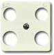 Busch Jaeger 2CKA001753A8626 BJ 1743-04-212 Abdeckung für 4-fachAntennensteckdosen (Hirschmann) weiß