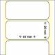 OEM-Factory Labels - PE 40 x 25mm, perm, K40, WHITE.
