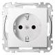 Socket Merten MEG2300-0419, polar white, System