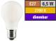 Muellerlicht ETT-1451895 LED Filament Glühlampe, E27, 6,5W, 810lm, 2700K, warmweiß, dimmbar, matt