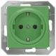 Siemens 5UB1512 DELTA i-system green SCHUKO socket 10/16A 250V