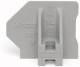 WAGO 745-145 end plate with flange gray