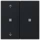 GIRA 5108005 KNX RF Bedienaufs.2f Pfeile System 55 Schwarz m