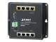 PLANET 8-Port 10/100/1000T Wall Mounted Switch with 4-Port