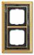 Busch Jaeger 2CKA001754A4649 BJ 1722-833 cover frame, MS polished anthracite decor, Busch-dynasty frame