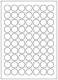 OEM-Factory Labels A4 Sheets, round 24mm, perm.