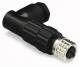 WAGO 756-9115/030-000 Steckverbinder für Sensor-/Aktorkabel 3p M8-Buchse winklig