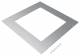 Hager UDM3244Q12 mounting cover for UD Gr 3 Q12 244x244mm