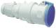 Bals 3150 Kupplung TE 63A 4p 230V 9h IP44 blau H/B/T:252x97x109mm