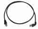 Telegärtner 100008020 TEGA Patchkabel S/FTP Cat.6a (ISO/IEC) 0,5m MP8 FS500 LSZH 1x90° sw