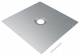 Hager UDM3050GBZ mounting cover for university floor box size 3 punched around 50mm