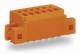 WAGO 739-334/001-000 terminal strip for circuit boards 0.08-1.5 sqmm orange