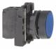 Schneider Electric XB5AA61 Schneider Drucktaster 1S flach blau Kunststoff D22mm