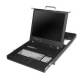 HAITWIN-DELPHIN AW-1932IP 1HE 48,3 cm ( 19 Zoll ) LCD-Monitor Tastaturschublade mit integriertem 32 Port CAT.5 KVM und IP Modul ()
